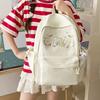 School bag, high-value schoolbag, in-style niche sophistication for junior high students, versatile backpack for college and high school students