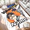 Custom Name Personalized Haikyu Print Carpet, Versatile Home Decor Rug, for Playroom, Apartment, Balcony, Entryway, Hallway Gift
