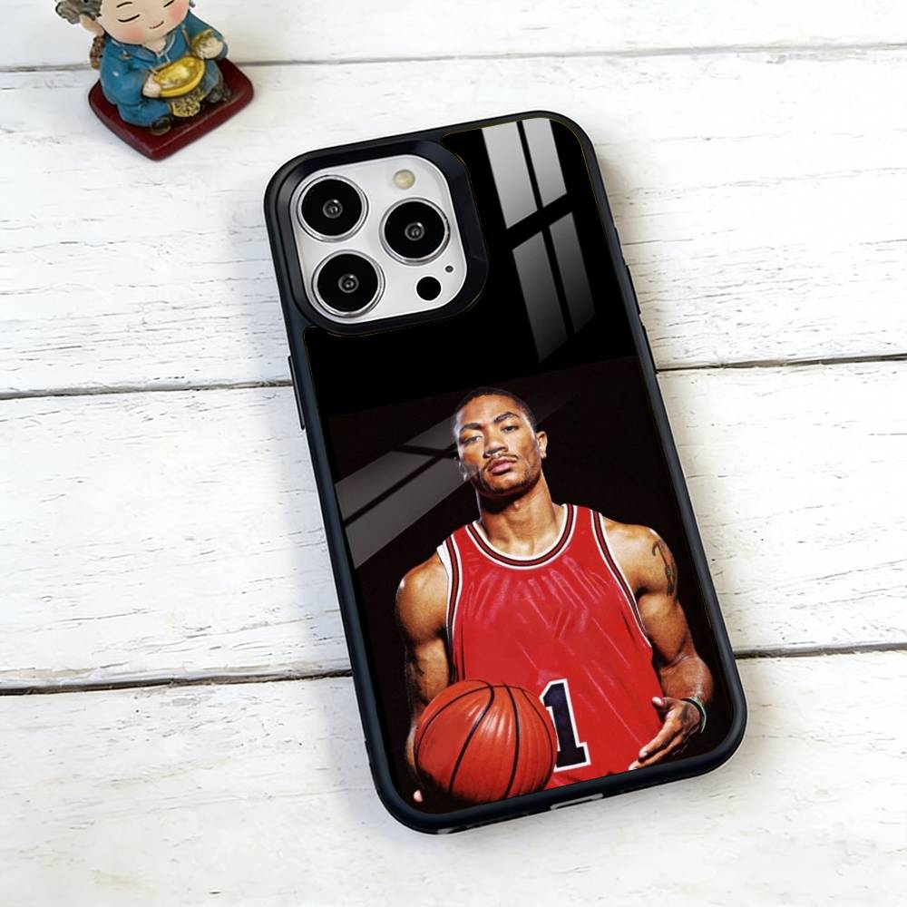 Derrick MVP Basketball Player Phone Case For iPhone17,16,15,14,13,12,11 Plus,Pro Magnetic with Magsafe Wireless Charging
