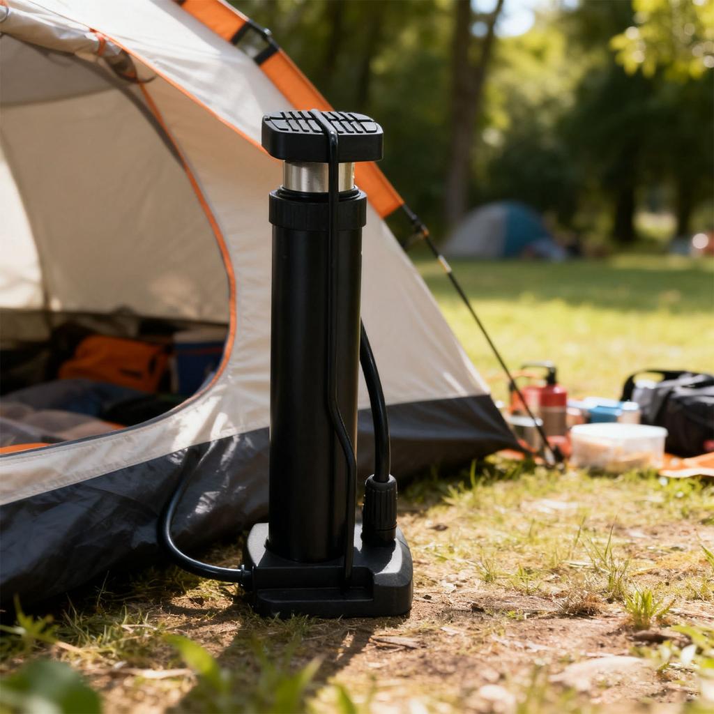 Foot Pump Mini Portable Floor Inflator Inflating Tool for Bike Tire Ball Pool Toy