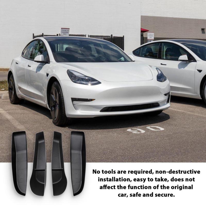 

Органайзер для боковой двери автомобиля, карманы в слот двери автомобиля, органайзер и ящик для хранения для автомобиля, набор из 4 штук, аксессуары для интерьера автомобиля для боковой двери малиновый