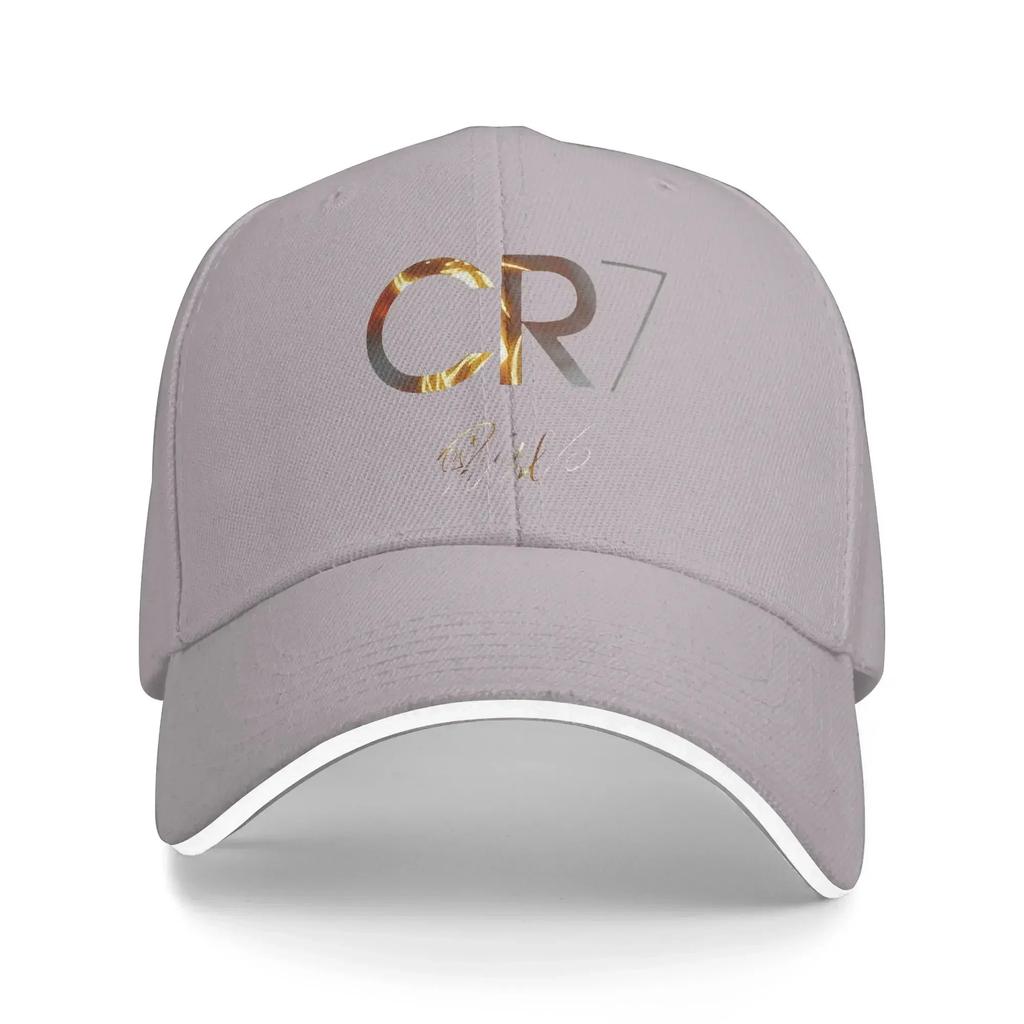 CR CCristiano football Golf Hat Merchandise Vintage RRonaldo Soccer Sun Cap For Unisex Women Golf Headewear Adjustable Fit