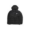 Nsw Windrunner Padded Kurtka Puffer z Kapturem Męska Odzież Wierzchnia Czarna 928834-010