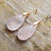 Luxury European and American new simple and high-quality natural stone tiger eye pendant earrings earrings jewelry popular jewelry