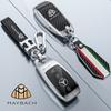 PNR1  Car Key Case Cover Key Bag For Mercedes Benz A C E S Class W221 W177 W205 W213 Car-Styling Holder Shell
