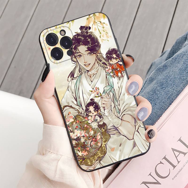 Tian Guan Ci Fu чехол для телефона мягкий силиконовый чехол для iphone 14 13 12 11 Pro Mini XS MAX 8 7 6 Plus X XS XR чехол iphone 14promax