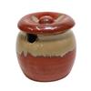 Set of 5 Mini Red and White Condiment Containers diameter x 110cc capacity up to the Made in [7cm 6.5cm height, cut, Japan]