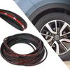 Universal  9m/29.5ft Car Truck Wheel Fender Flares Edge Trim Welting Rubber Seal Gasket Rubber Seal