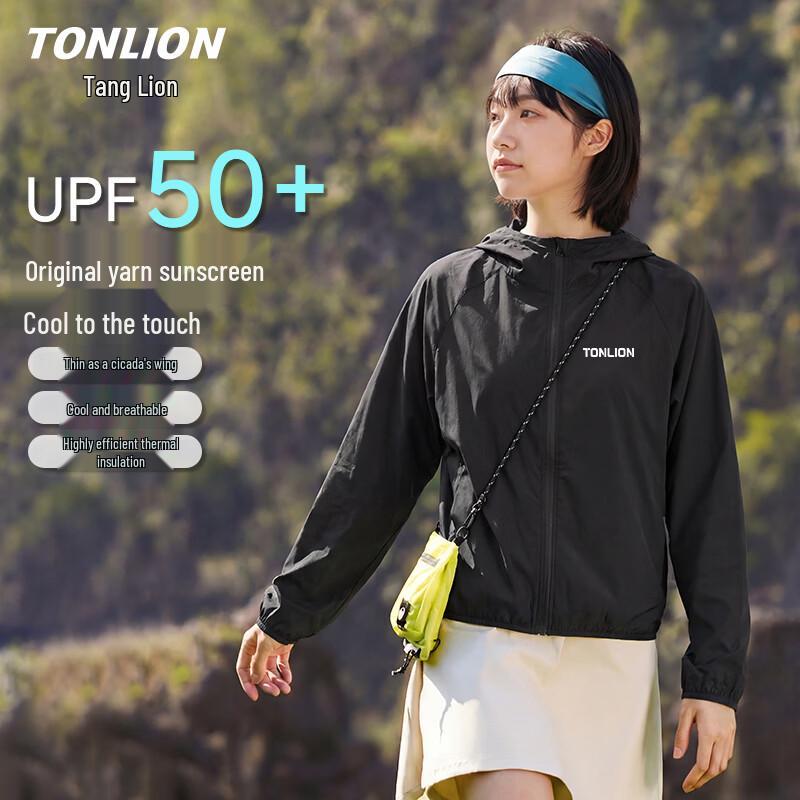 TonLion Women s Hooded UPF50+ Lightweight Sun Protection Jacket XL