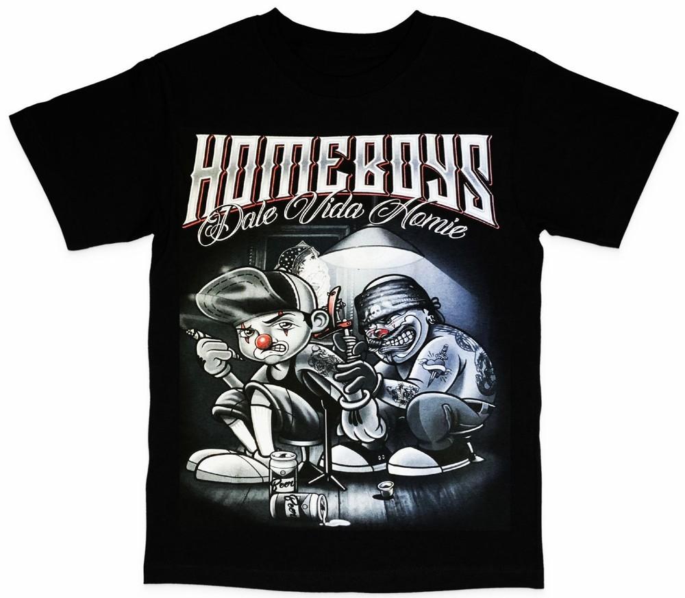 Home Boys Dale Vida Homie Tattoo Cartoon Mens Unisex T-Shirt S