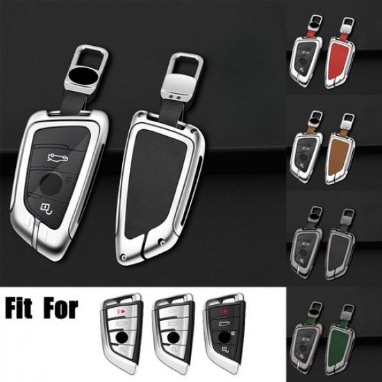Zinc Alloy TPU Car Key Case Cover Bag For BMW 1 2 3 4 5 6 7 X1 X2 X3 X4 X5 X6 M5