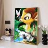 Full Round Diamond Painting The Deer and Its Friends Art Rhinestone Picture Mosaic DIY 5D Cross Stitch Embroidery Home Decoration