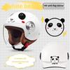 "3C Certified Kids' Winter Motorcycle Safety Helmet - Electric, Warm, Half-Helmet for Boys & Girls"
