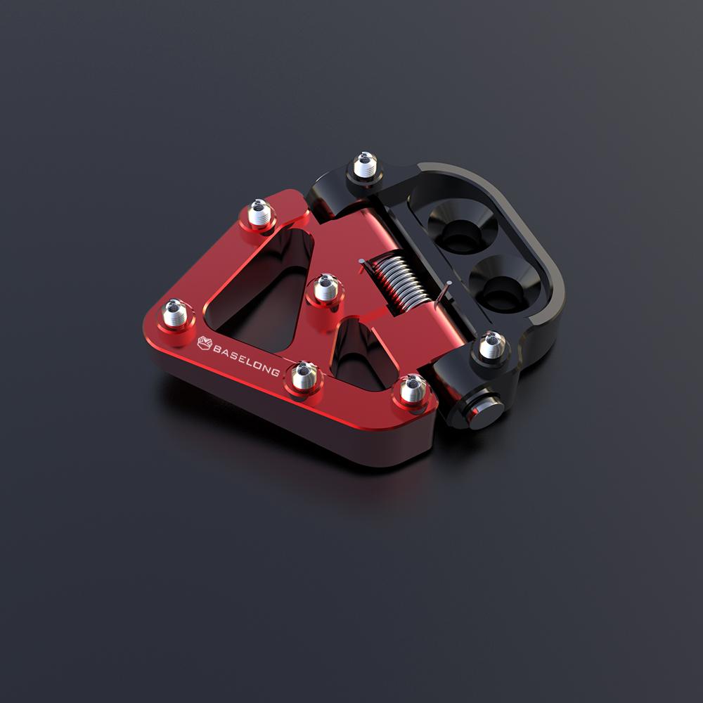 2015 2014 2013 2012 2011 2010 2009 2008 2007 2006 05 Motorrad klappbare hintere Bremspedal-Schritt-Spitzenplatte für EXC 65 2000 bis