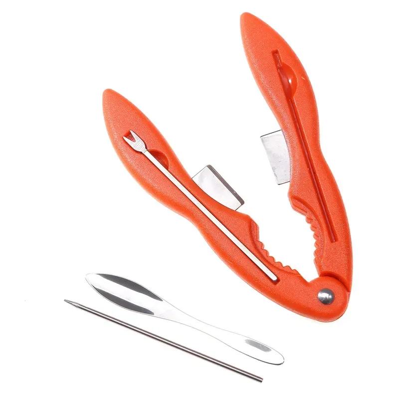 

Creative Fashion Creative Lobster Cracker Crab Claws Sheller Walnut Clip Sea Food Tool Lobster Clamp Pliers Clip Home Kitchen Se червоний
