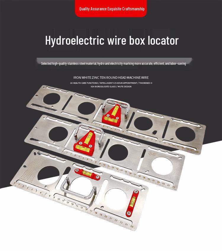 Stainless Steel 86 Type Electrician Marking Box Positioner