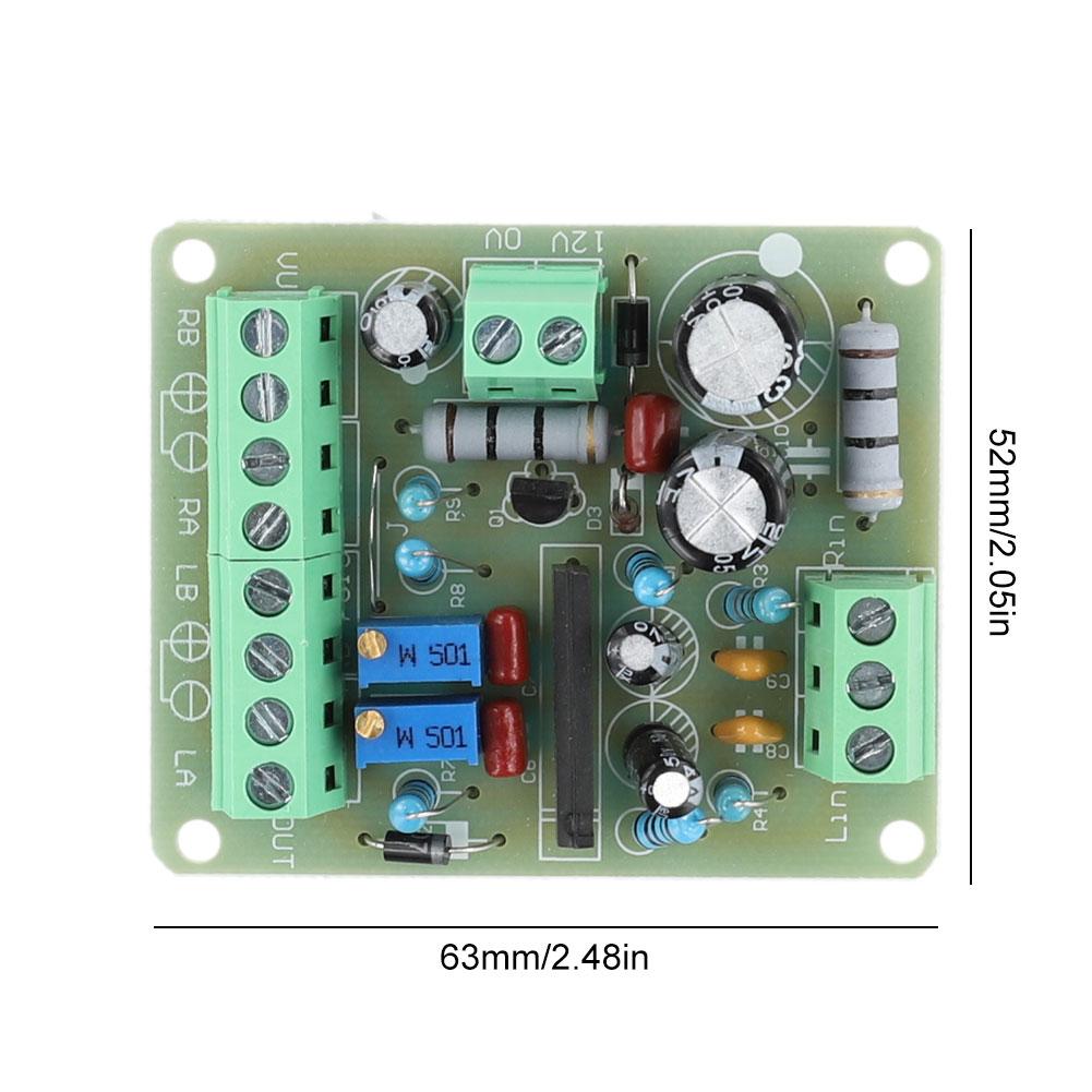 TA7318P HiFi VU Level Meter Driver Board DC 12V VU Meter Stereo Amplifier Board for Audio Preamp Amplifier
