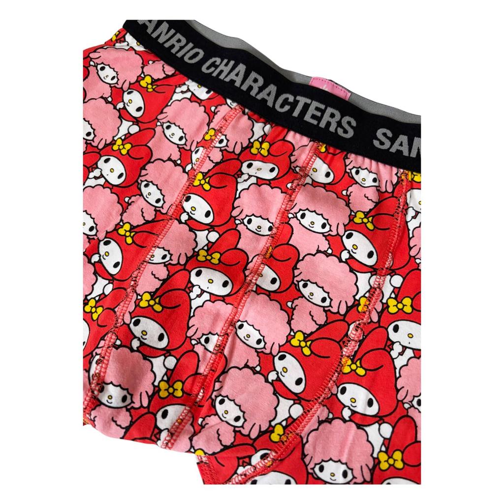 Small Planet Sanrio Boxer Briefs, My Melody and Friends, Large