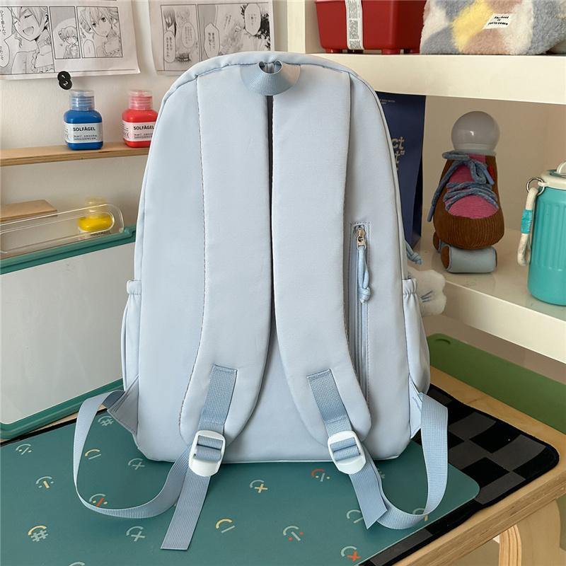 Damen Schleifenrucksack Schülerrucksack Leichtgewicht Pendler Reise Rucksack