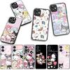 for Motorola Moto G04 G13 G14 G22 G23 G20 G32 G34 G35 G64 G82 G84 G53 G60 G72 E14 E15 E13 Case Hello Kitty Kuromi Cinnamoroll