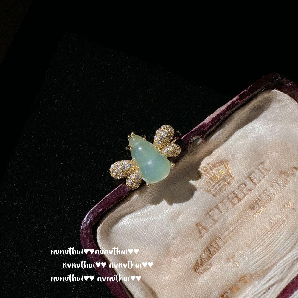 Beehive Jewel Brooch, Antique, 18K Gold Plated, Curved Brushed Pearl Ring, Combination