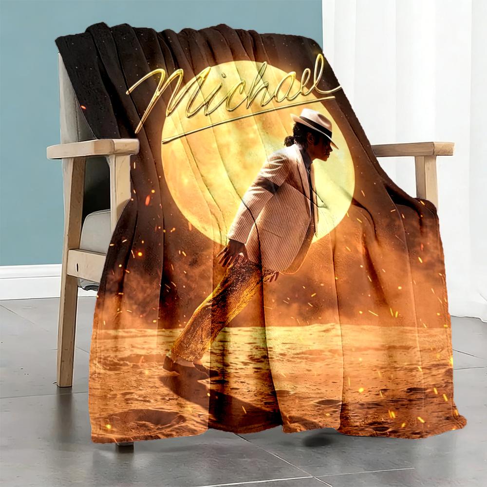 Michael Jackson Blanket Ultrasoft Great For Office Seaside Bedding Four Seasons Universal Modern Best Holiday Gift For Friends Family