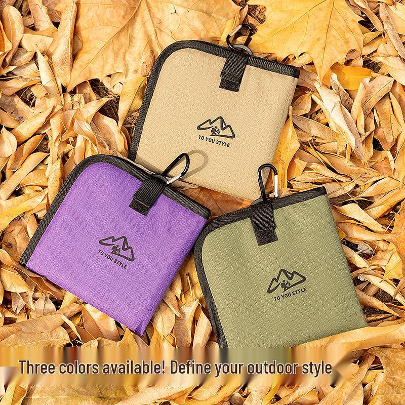 Outdoor Hiking Foldable Anti-Corrosion Seat Cushion - Moisture-Proof, Insulating Ground Mat for Camping and Mountaineering