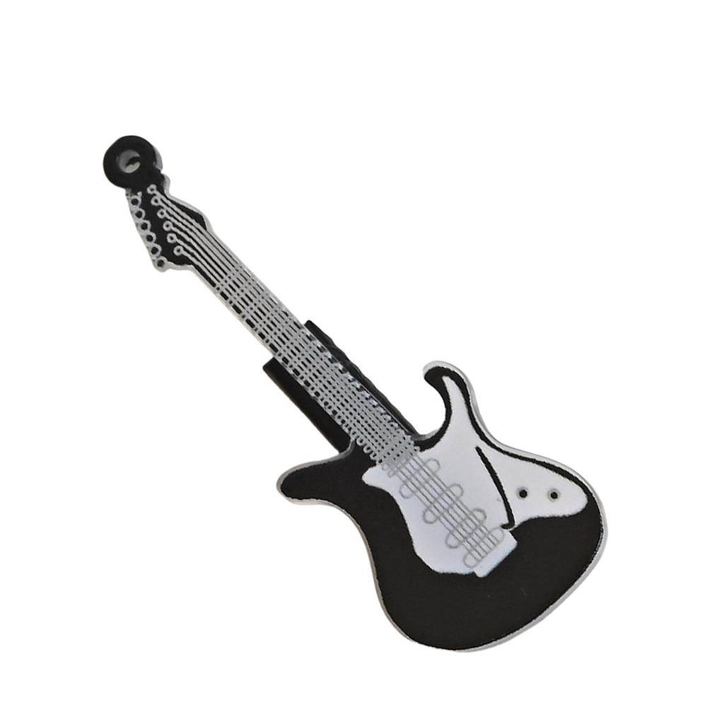 Hair Clip Guitar 2000s Stylish Bass Flat Clip Balletcore Hairpin Guitar Elegant Hair Clip for Bunches