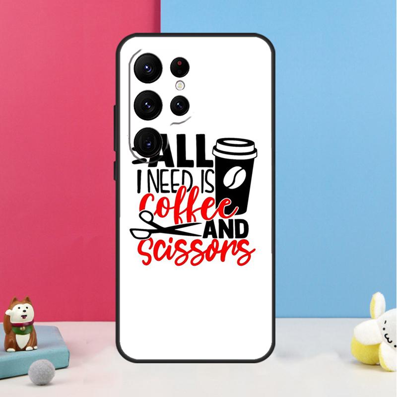 Hair Stylist Hairdresser Case For Samsung Galaxy S26 S25 Ultra S20 S21 S22 S23 S24 Plus S10 S25 FE Back Cover Shell