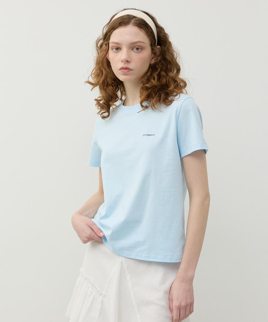 CITYBREEZE City Small Logo Short Sleeve T-Shirt_4 Colors