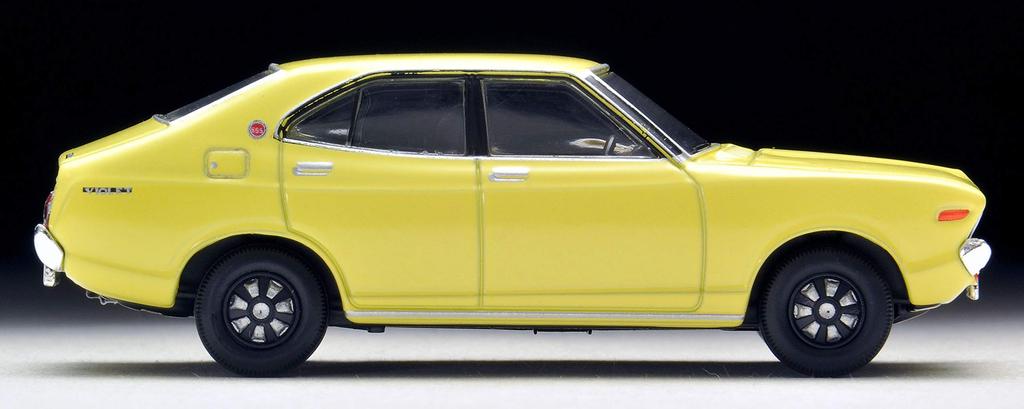 Tomica Limited Vintage Neo Scale Nissan Violet 1600SSS Yellow 1973 Model 1/64 LV-N188b (Finished Product)