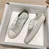 Niche satin little white shoes for women wear one pedal, new flat-bottomed casual and comfortable flat shoes