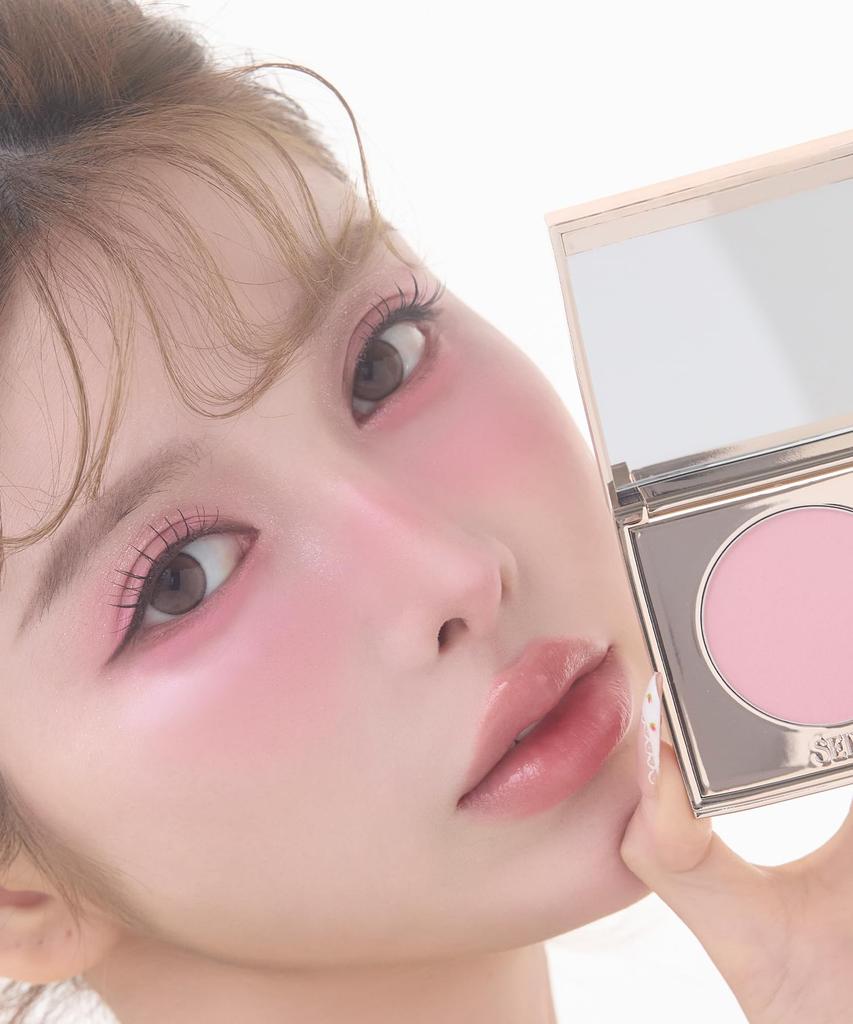 SELVE Foggy Veil Blusher Muted (Cheek) (05 Pink, 4g)