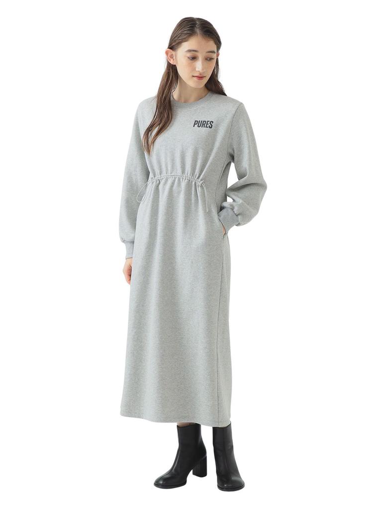LIFE STORE by BEAMS Fleece Logo Size M BMING Women's Dress, TOP_GREY,