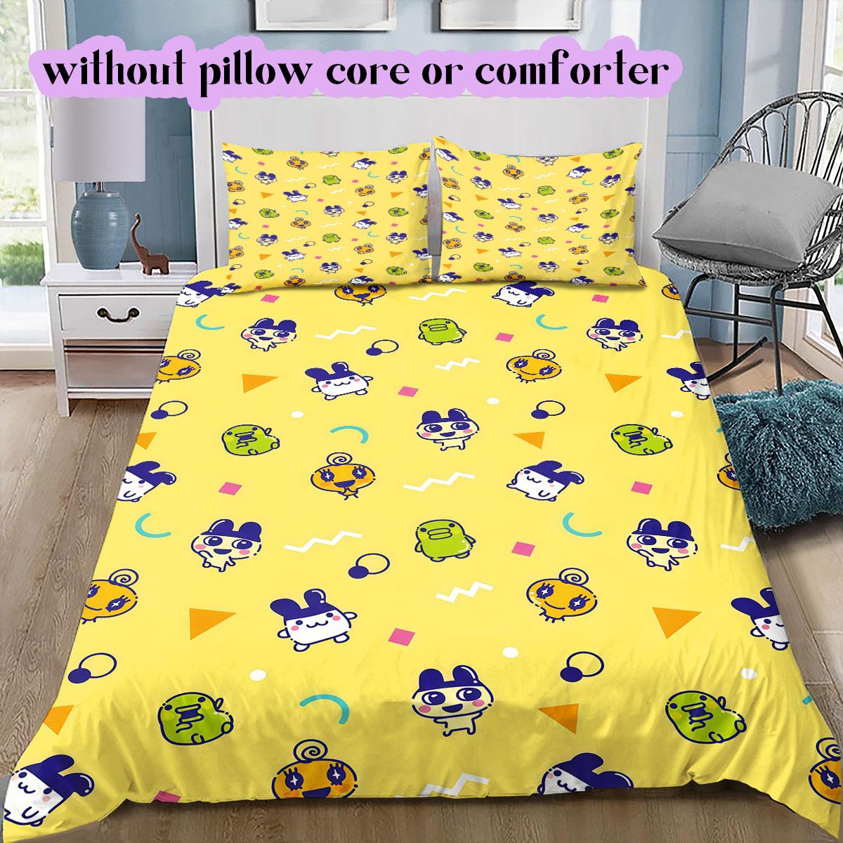

Vintage Tamagotchi Printed Duvet Cover Bedding Set, Soft Comfort, Various Sizes Available 135x200cm