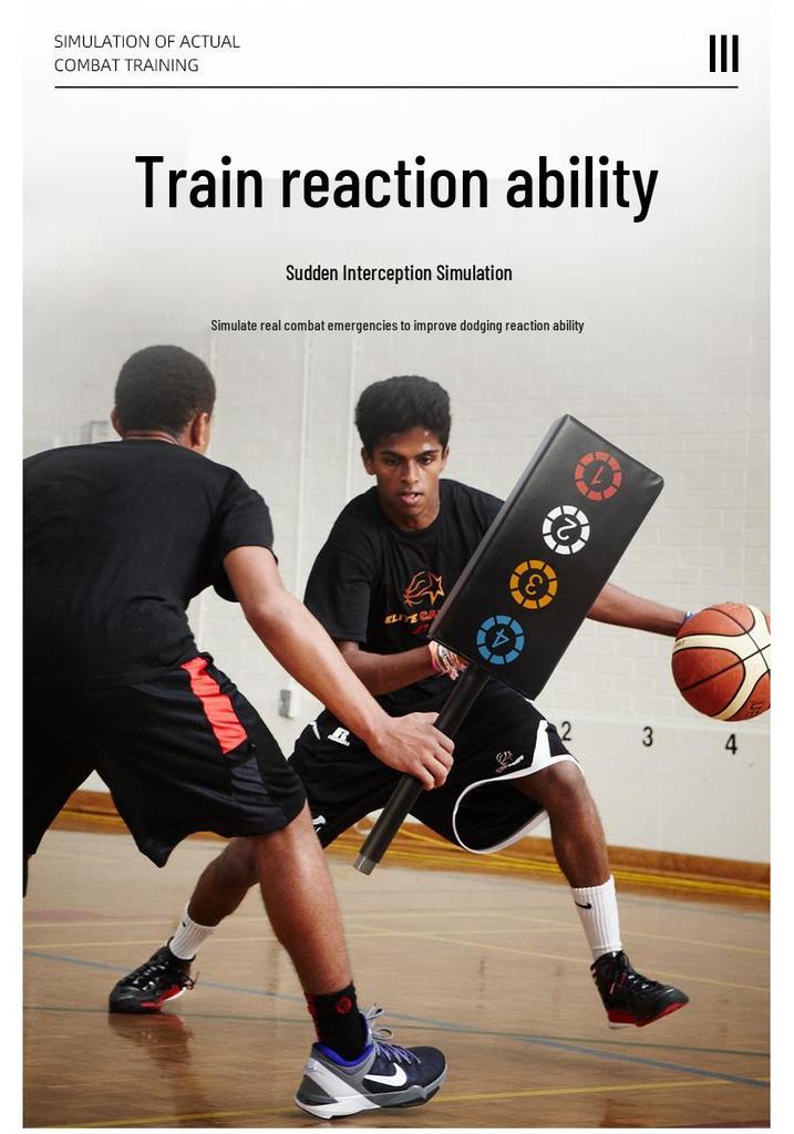 Basketball Dribbling & Shooting Defense Trainer - Ball Control & Interference Training Equipment