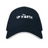 Up North Michigan Baseball Cap Hood Christmas Hat Beach Outing Snapback Cap Mens Womens