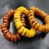 Useful Fashion Natural Amber Beeswax Beaded Bracelet Natural Amber Bracelet
