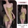 Sexy nightclub Hot Girl dress, feminine charm, backpack-butt revealing uniform, tempting, no-take off, erotic underwear 1066