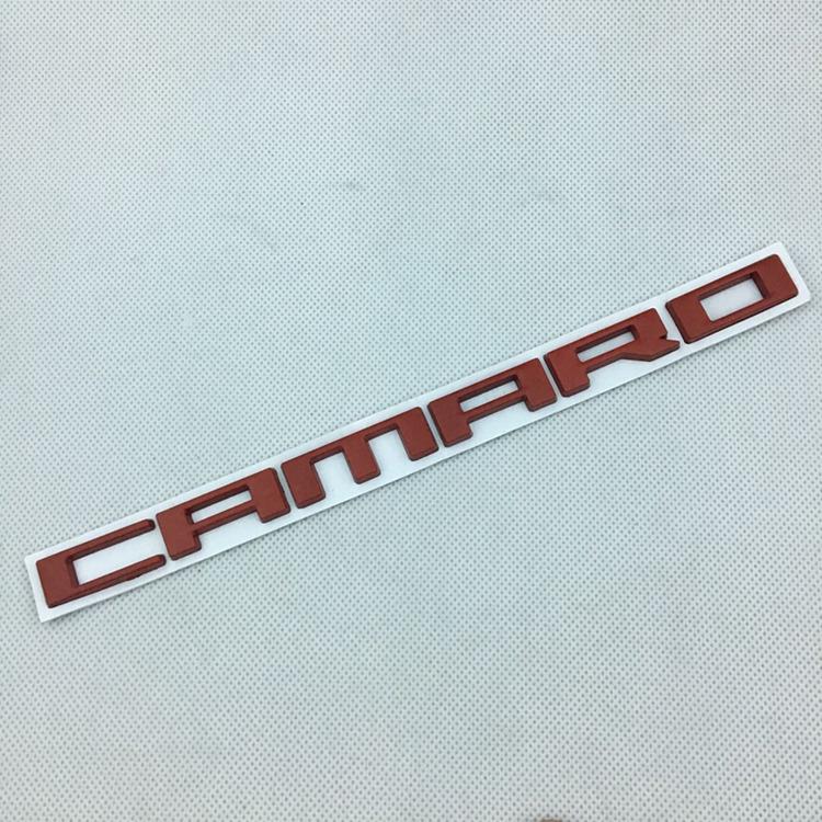 

Chevrolet Camaro Bumblebee Hood & Tail Metal Logo Sticker