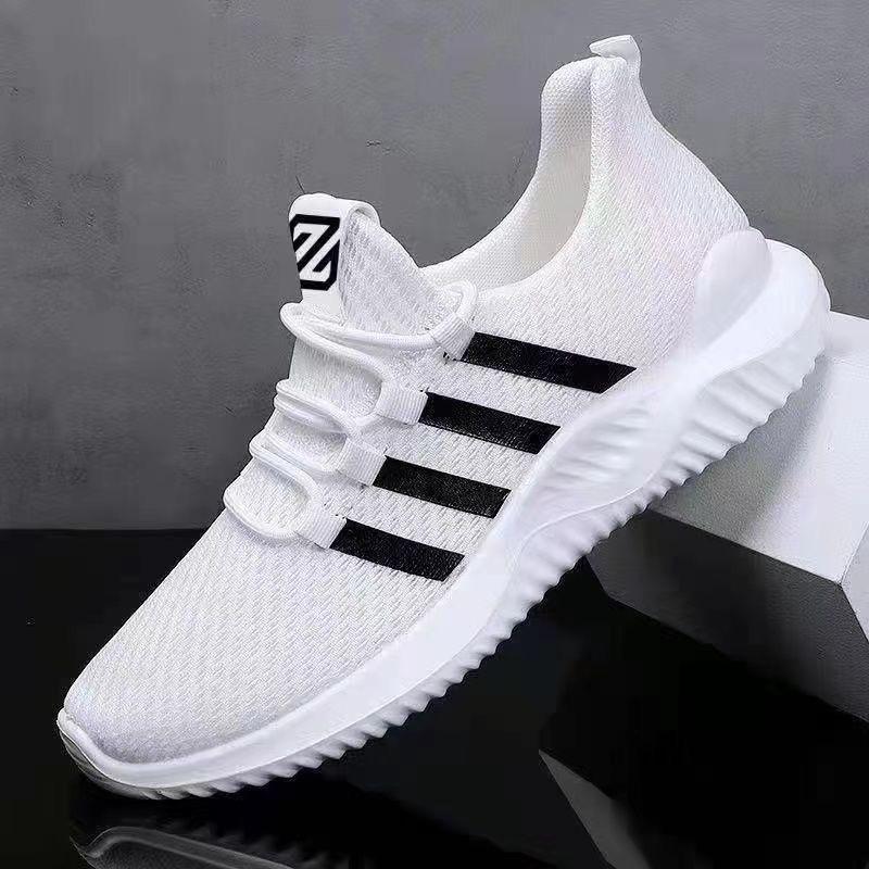 Men's shoes new spring and autumn sports shoes running wear-resistant lightweight running shoes breathable youth junior high school students 