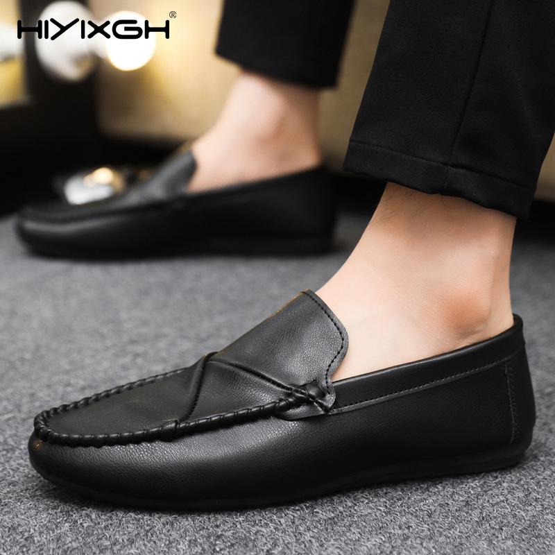 Luxury Trendy Dress Shoes Men Loafers Split Leather Moccasins Shoes For Men Formal Mariage Wedding Shoe Botas Para Hombre