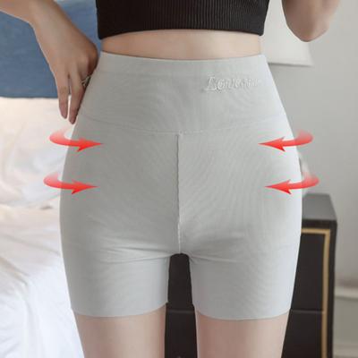 Women Underpants Safety Pants Seamless Solid Color Tummy Control Slim Fit Elatsic Women Panties Inner Clothes