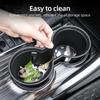 For Toyota Camry 2018-2023 Silicone Front Cup Holder Liner Anti Slip Dustproof Central Console Interior Decor Car Accessories