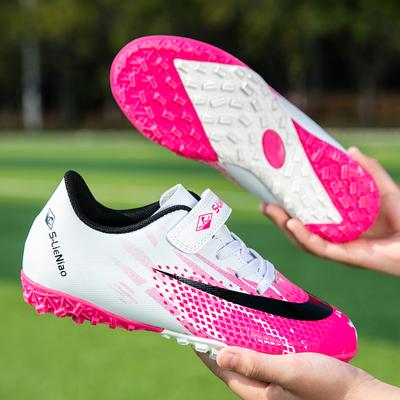 Children Football Shoes Grass Society Indoor Training Original Boy Girl Soccer Shoes Cleats Non Slip Kids Football Field Boots