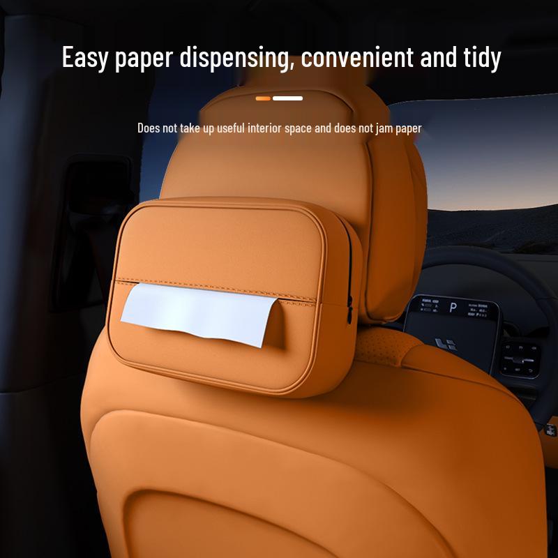 Compatible with Galaxy Star Shine 8 Car Tissue Box, New Model Seat Hanging Tissue Holder, Interior Paper Box