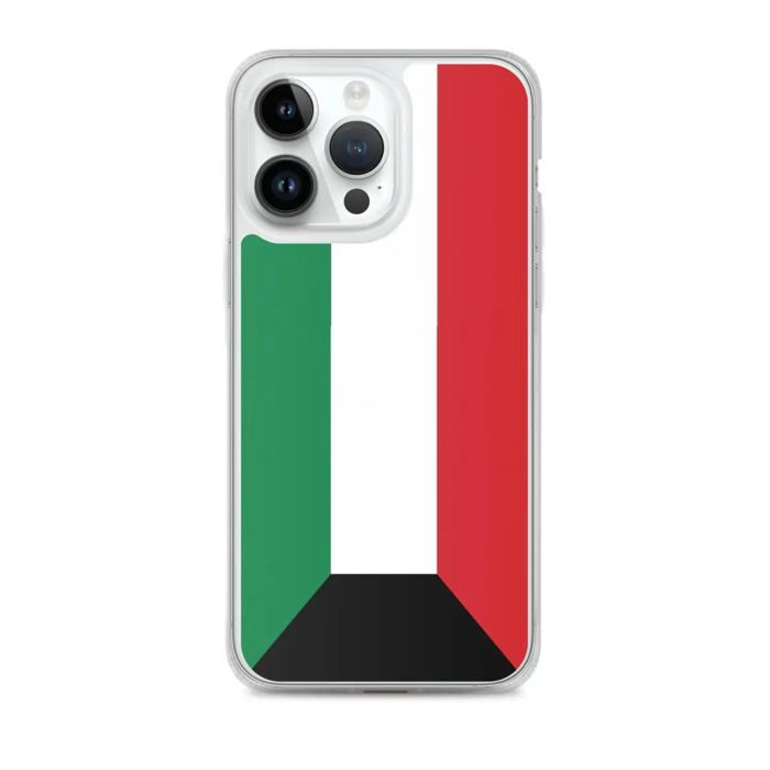 Coque Télephone Drapeau Koweït - iPhone 14 Pro Max