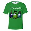 Game Among Us Tshirt Imposter Crewmate Kids Short Sleeve Oneck Tshirt Gift