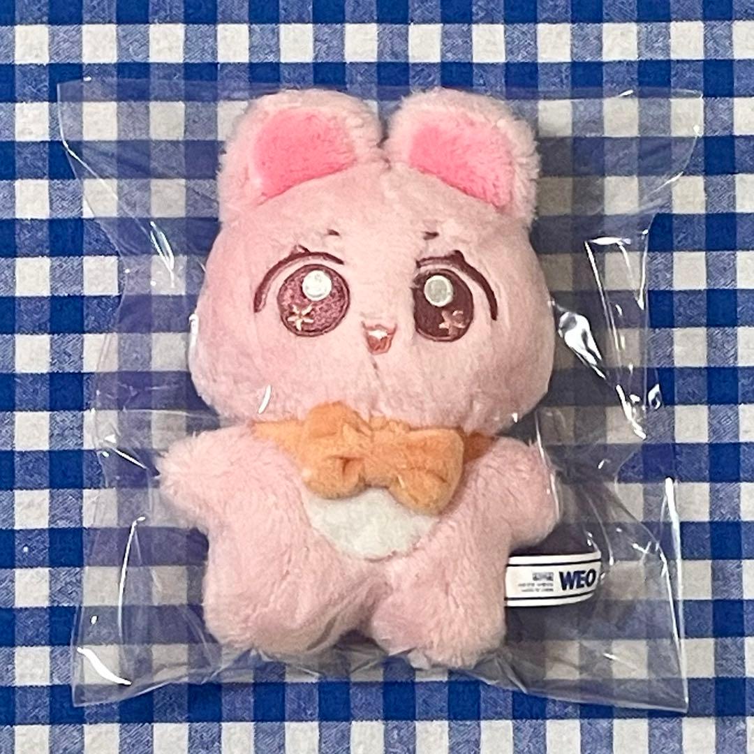 

[USED] BTS (Bangtan Boys) Jungkook Plush Toy, 10cm, Rabbit, with Ball Chain