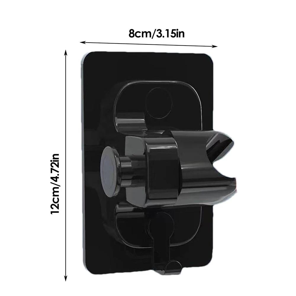 

1 шт. Универсальные душевые кронштейны Регулируемый Прочный Клейкий АБС Держатель для душевой лейки с крючками Настенное крепление Водонепроницаемая Душевая база